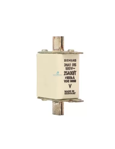 Fusible Siemens 3na1015 nh gt 00 - 25a 100ka 500v